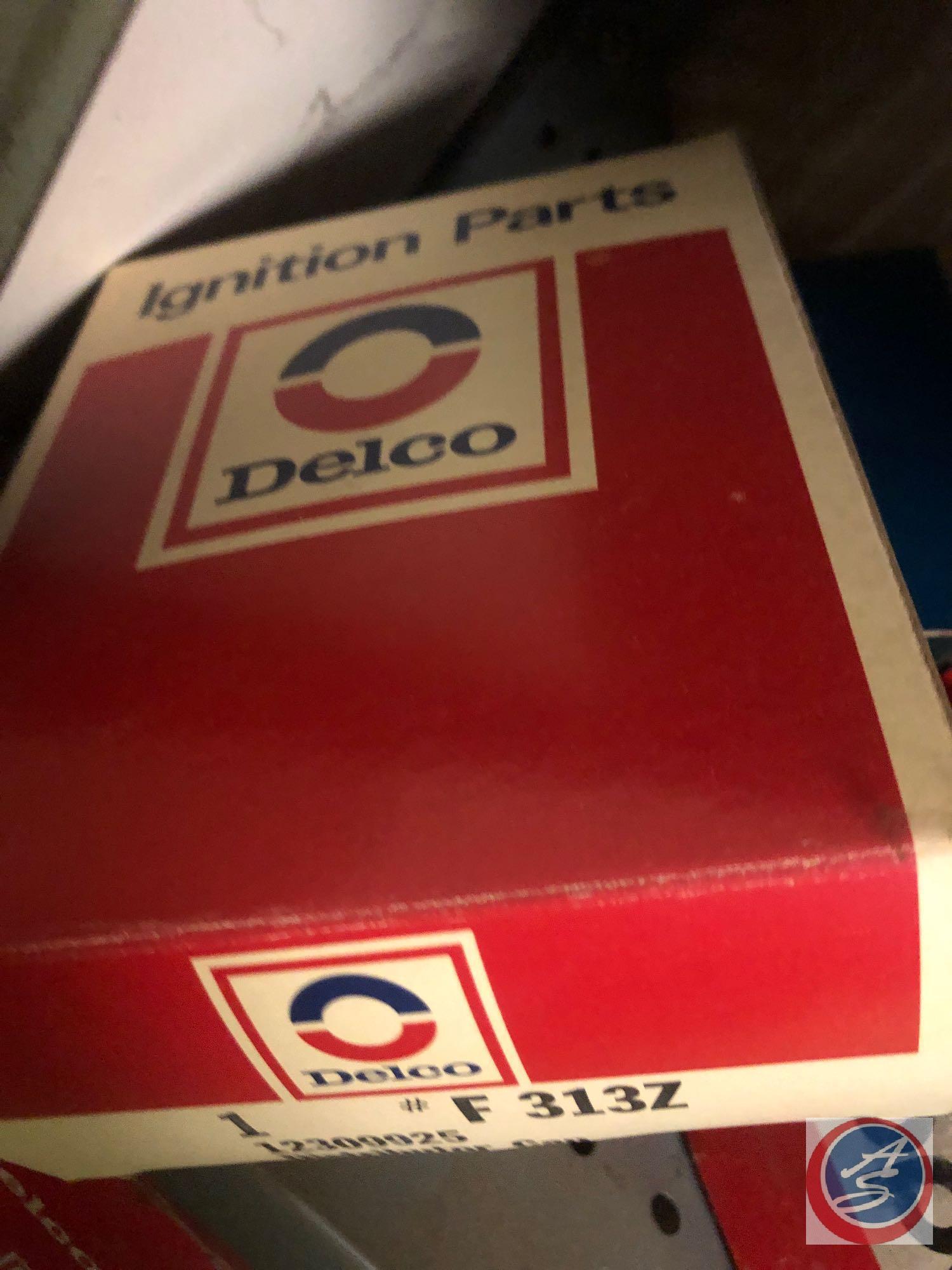 Delco Distributor Cap Part No. F313Z, Mopar 10 Piece Sure-Set Part No. 736691 977, Assorted Delco