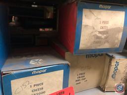 (11) Mopar Distributor Caps Part No. CH218, Distributor Cap Part No. CH221, Distributor Cap Part No.