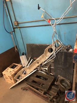 Assorted Used Radiators, Dash Pieces and Other Metal