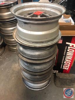 15" Five Lug Rim and (4) 16" Rims with Chevy Center Caps