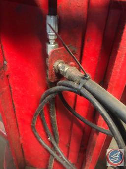 Automotive Lift Institute, Inc. Lift with Gilbarco Swing Rail Two-Post Drive-Thru Model GFF-70