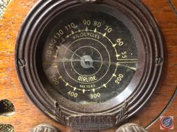 Airline Vintage Portable Tube Radio [[NO MODEL NO. VISIBLE]]