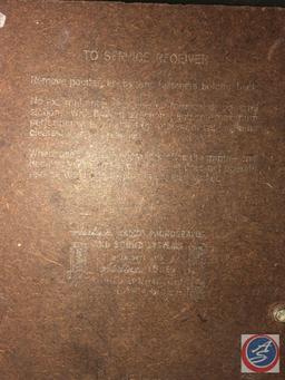 Airline Vintage Portable Tube Radio [[NO MODEL NO. VISIBLE]]