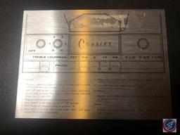 Courier Vintage Tape-O-Matic Reel-to-Reel Tape Recorder Model No. 725