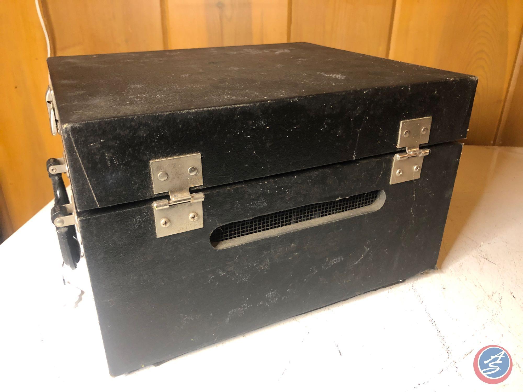 Courier Vintage Tape-O-Matic Reel-to-Reel Tape Recorder Model No. 725