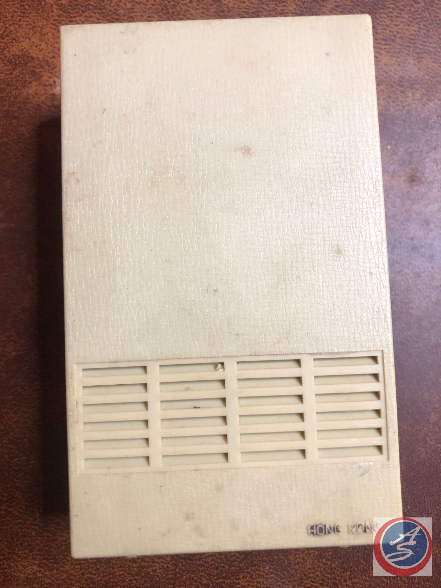 Genie Boys Radio, General Electric 6 Transistor Radio, Portable AM/FM Model No. RP5050, Olympic