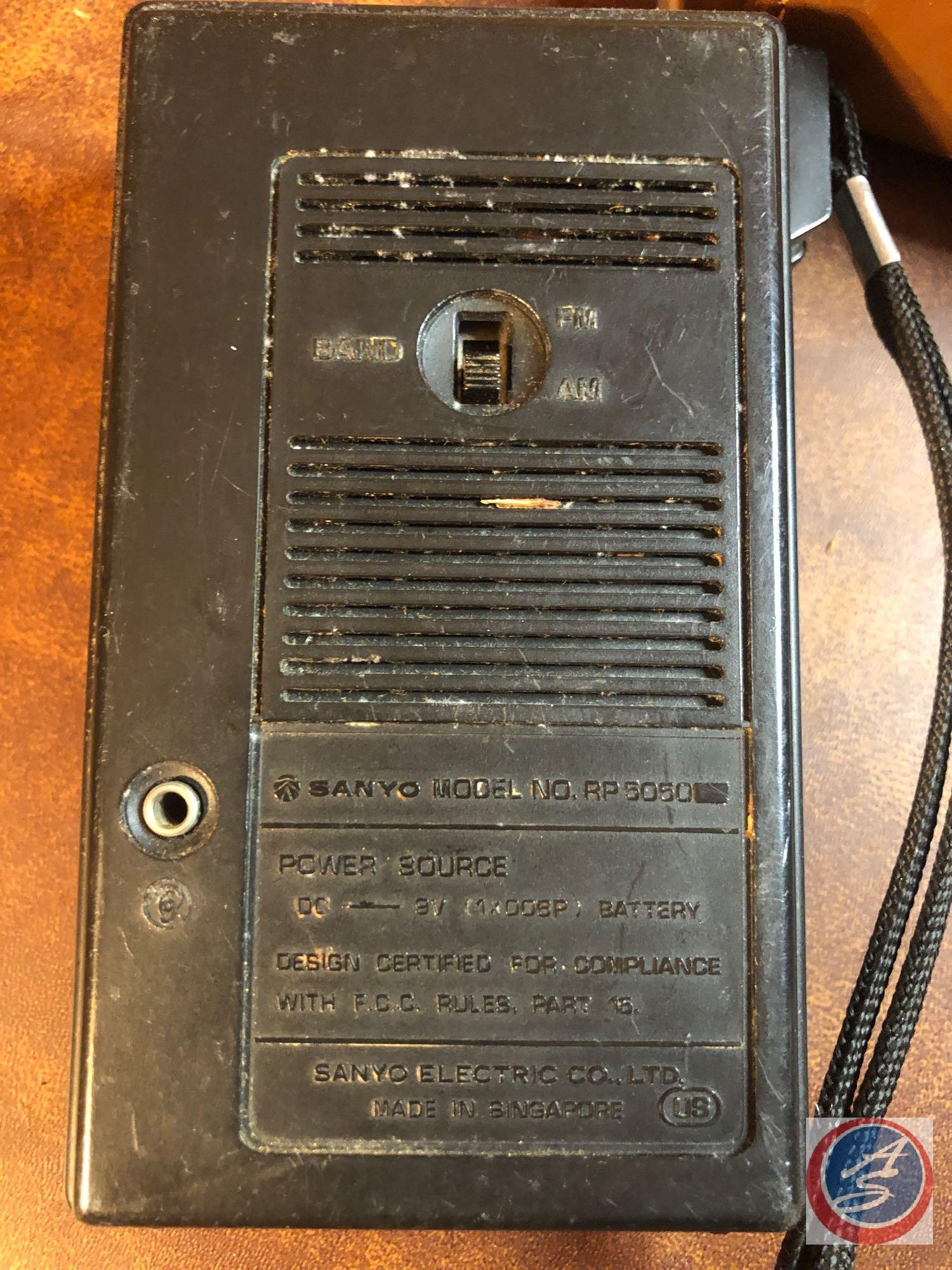 Genie Boys Radio, General Electric 6 Transistor Radio, Portable AM/FM Model No. RP5050, Olympic