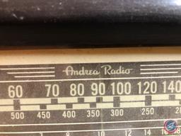 Andrea Vintage Standard Broadcast Short Wave Radio Model No. 351-15