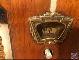 1933 Grunow Vintage Portable Tube Radio Model No. 501 [[KNOB MISSING]]