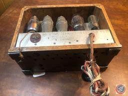 1033 Grunow Vintage Portable Tube Radio Model No. 501