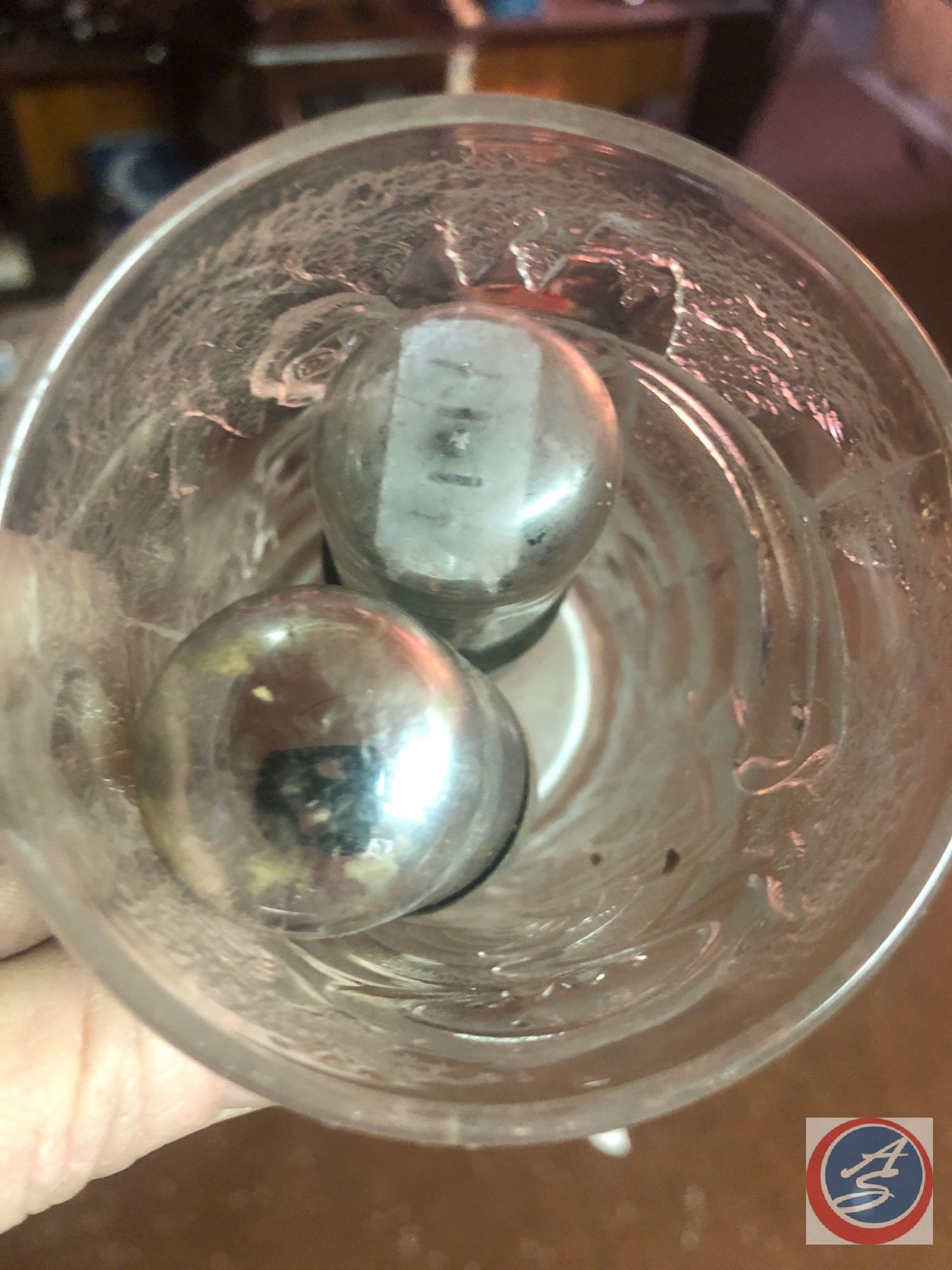 Panasonic Vintage Sphere Radio Blue Model No. R-70, (2) McDonald's Batman Mugs, Realistic AM/FM