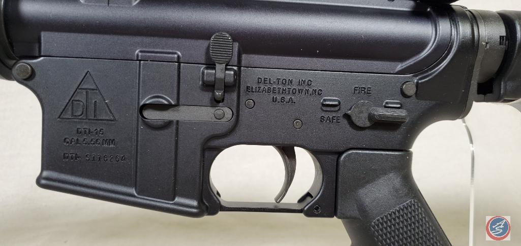 Del-Ton Model ORDTSPORT 5.56 Rifle New in Box Semi-Auto AR Platform Rifle with Telescoping Stock and