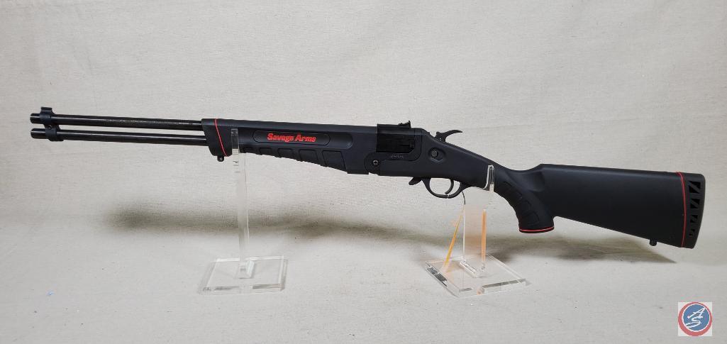 Savage Arms Model M 42 22 WMRF/410 Rifle New in Box Combination Over/Under Rifle Ser # J265924