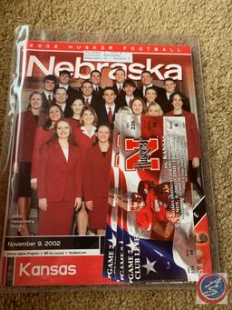 10-19-2002 Nebraska v s Oklahoma/ 10-26-2002 Nebraska vs Texas A and M/ 11-2-2002 Nebraska vs.