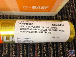 (20) Vulkem 116 Gun Grade Limestone Gray Color Polyurethane Non-Sag Sealant 300 ml Cartridges