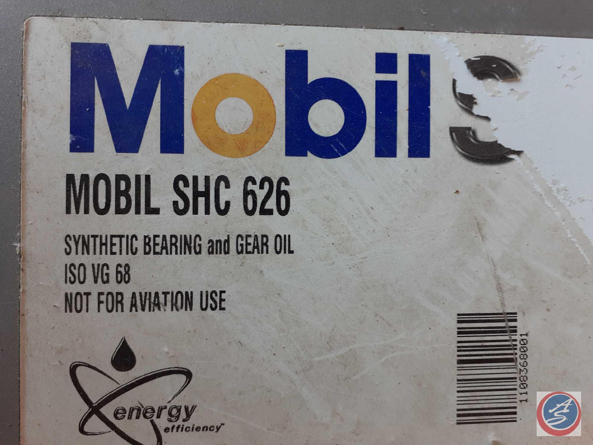 Mobil Synthetic Bearing and Gear Oil SHC 626 (unsealed for sampling)