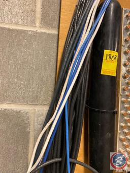 Assorted Sections of Wiring and Phone System Cables {{BUYER MUST REMOVE}}