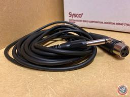 Aiwa Stereo Model No. NSX-V70, Microphone {{NO VISIBLE BRAND}} and High Grade Professional Low-Noise