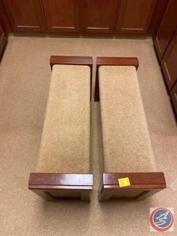 {{2X$BID}} Sections of Bench Seating Measuring 36'' X 12'' X 18'' and 60'' X 12'' X 18''