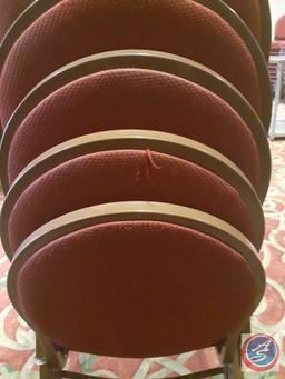 {{8X$Bid}} Falcon Polyurethane Foam Dining Chairs 34" Tall (8)