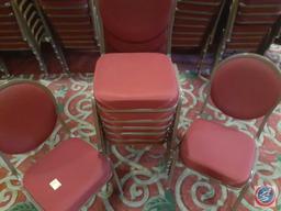 {{8X$Bid}} Falcon Polyurethane Foam Dining Chairs 34" Tall (8)