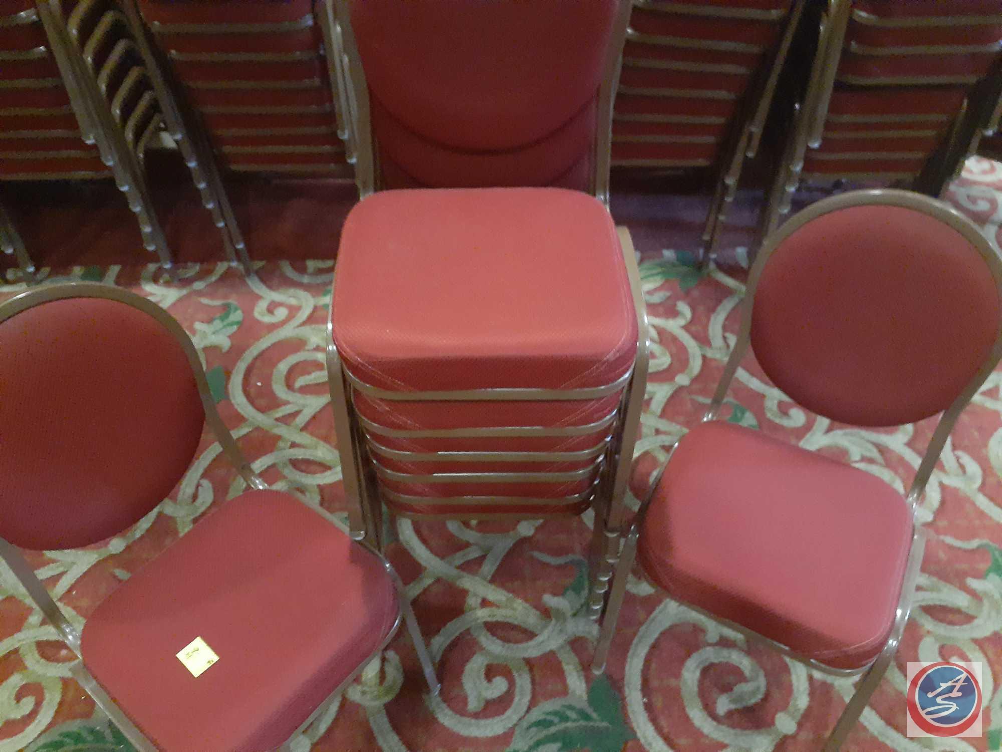 {{8X$Bid}} Falcon Polyurethane Foam Dining Chairs 34" Tall (8)
