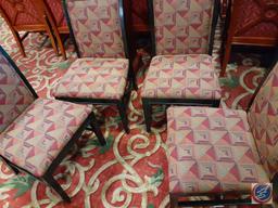 {{4X$Bid}} Falcon Wood and Polyurethane Foam Dining Chairs 36" Tall(4)