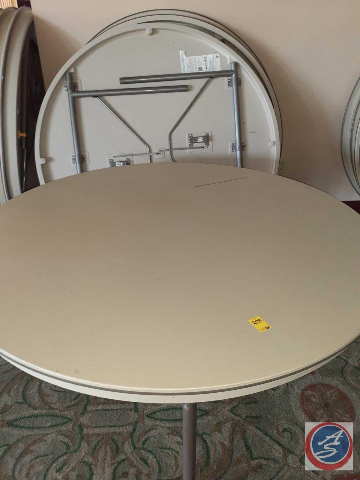 {{5X$Bid}} Core-a-Gator by Virco Folding Tables Measuring 60'' X 29''