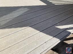 Outdoor Wall Sconces, Wood Staircase, Wood Banisters and Composite Decking **This is the Second