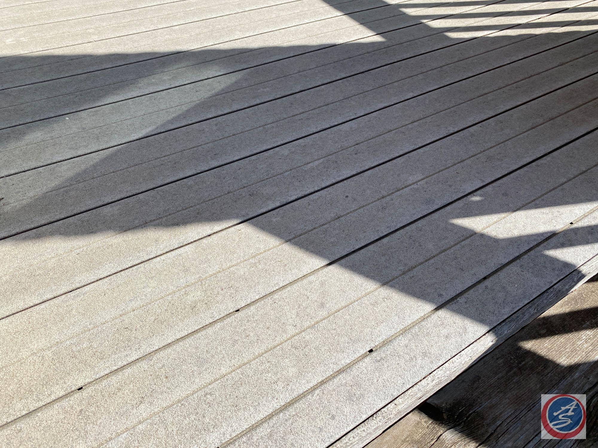 Outdoor Wall Sconces, Wood Staircase, Wood Banisters and Composite Decking **This is the Second