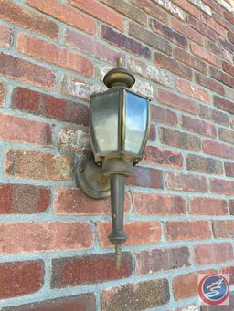 Outdoor Wall Sconces, Wood Staircase, Wood Banisters and Composite Decking **This is the Second