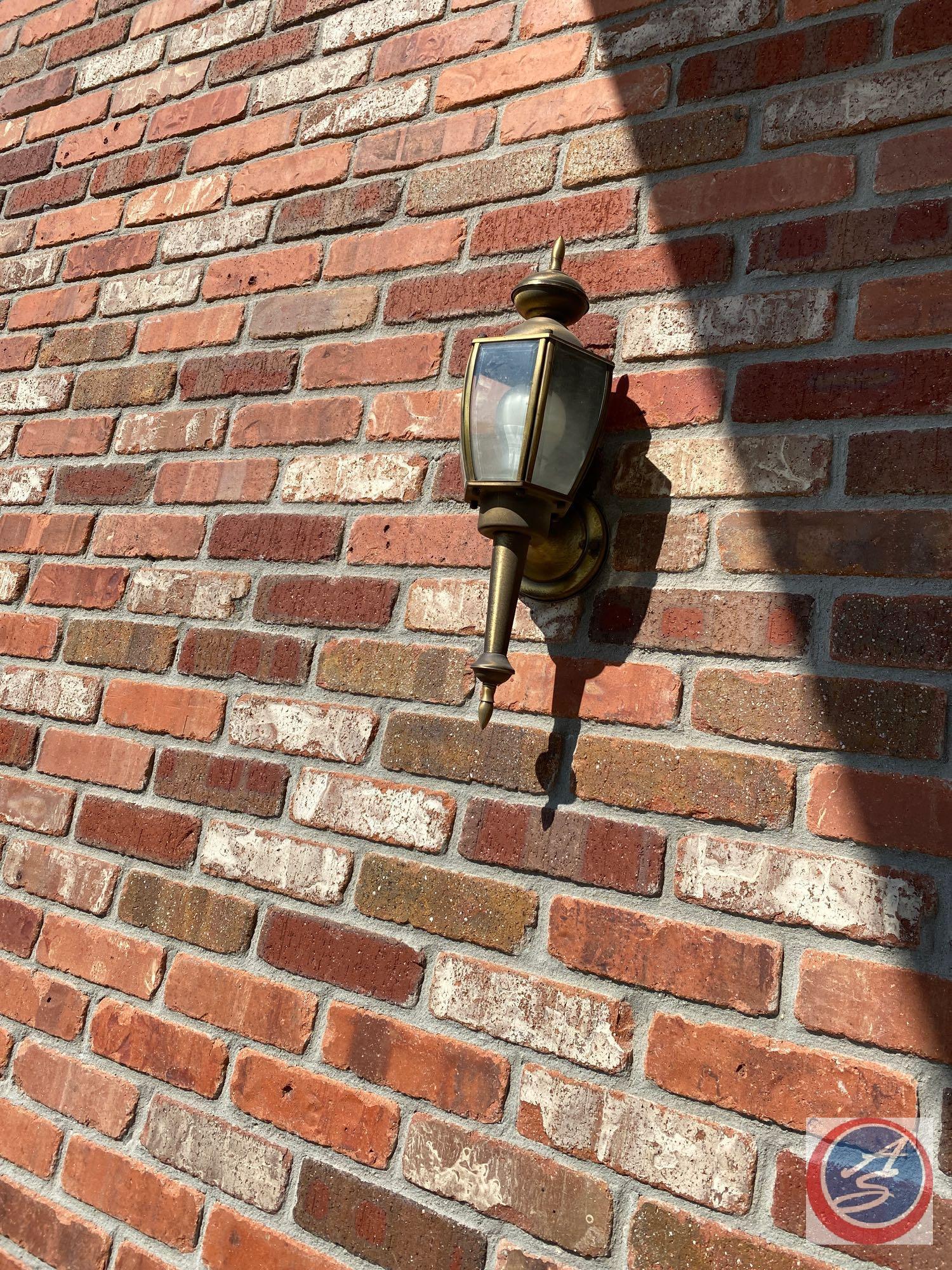 Outdoor Wall Sconces, Wood Staircase, Wood Banisters and Composite Decking **This is the Second