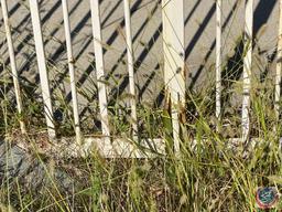 {{40X$Bid}} Pool Fencing Sections with Two Locking Gates (Each Panel is Approximately 200lbs.)