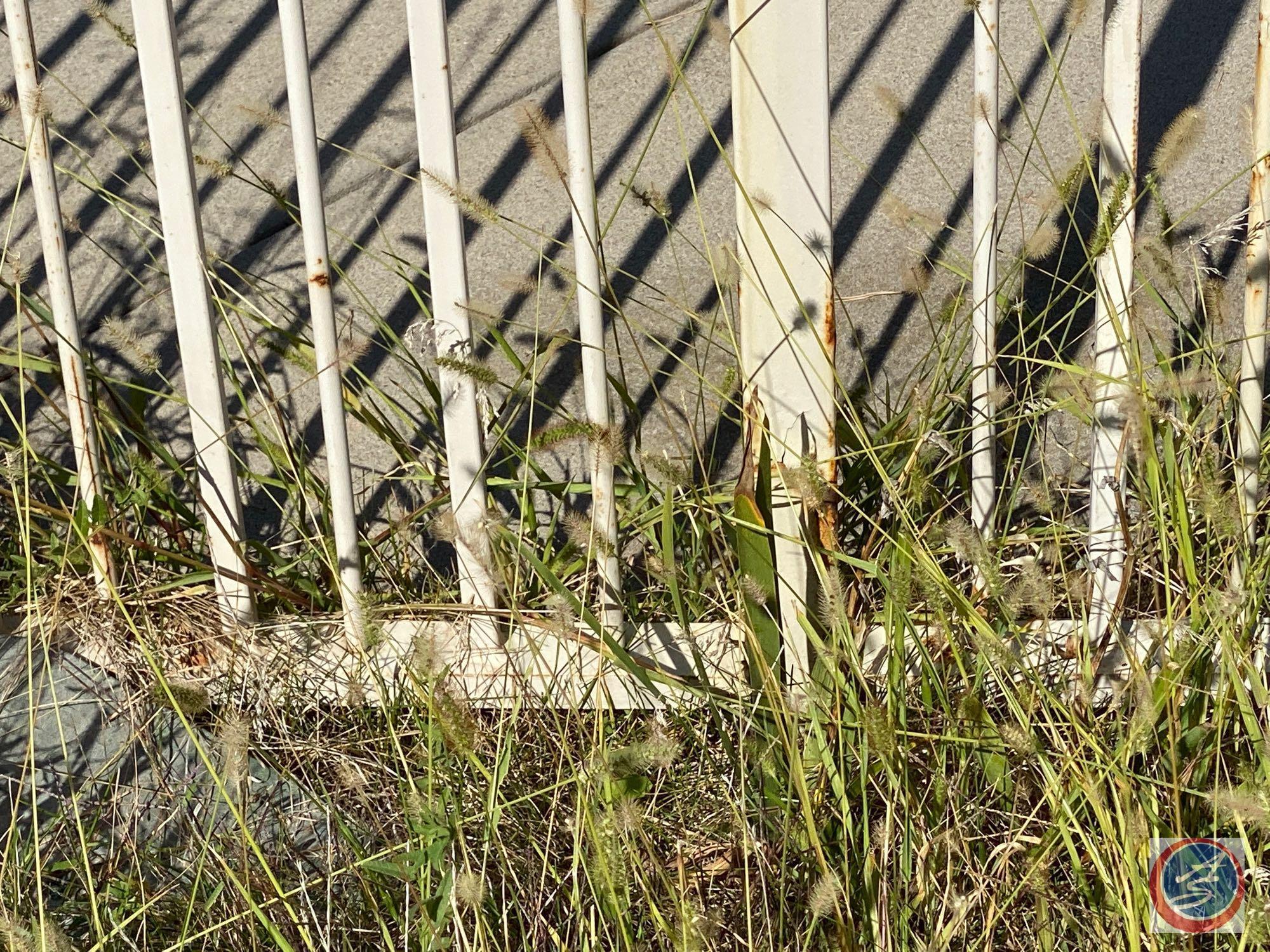 {{40X$Bid}} Pool Fencing Sections with Two Locking Gates (Each Panel is Approximately 200lbs.)