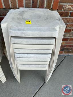 (9) Outdoor Side Tables