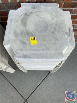 (9) Outdoor Side Tables