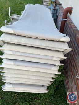 {{10x$bid}} (10) Patio Lounge Chairs This lot is first come first serve to choose your ten chairs.