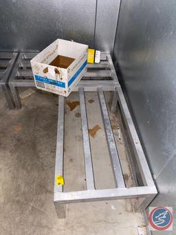 {{2X$BID}} Metal Dunage Racks Measuring 36'' X 20'' X 12''