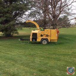 Vermeer BC1000XL This 12? Capacity Self-Feeding Drum Style Chipper is Powered by an 85HP