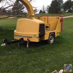 Vermeer BC1000XL This 12? Capacity Self-Feeding Drum Style Chipper is Powered by an 85HP