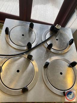 Spring-Pak by Seco Four Section Dish Dispenser, Heated Dish, and Mobile Dish Cart model No.