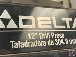 Delta 12'' Drill Press with Delta Single Phase Motor No. 1343756