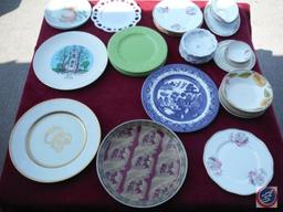 Misc plates and saucers, Imperial china, Elizabethan,Milkasa ect?