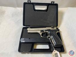 Ekol Model Jackal Dual 9MM Blank Pistol Dual Action Stainless Steel Blank Firing Pistol in Factory