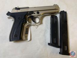 Ekol Model Jackal Dual 9MM Blank Pistol Dual Action Stainless Steel Blank Firing Pistol in Factory