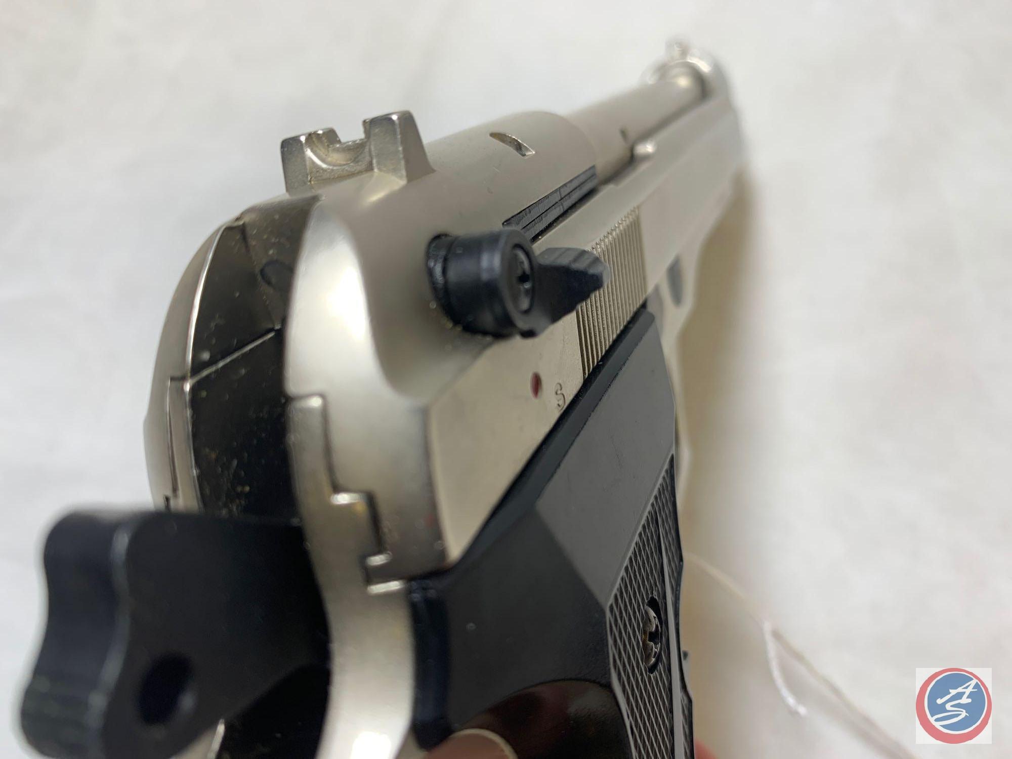 Ekol Model Jackal Dual 9MM Blank Pistol Dual Action Stainless Steel Blank Firing Pistol in Factory