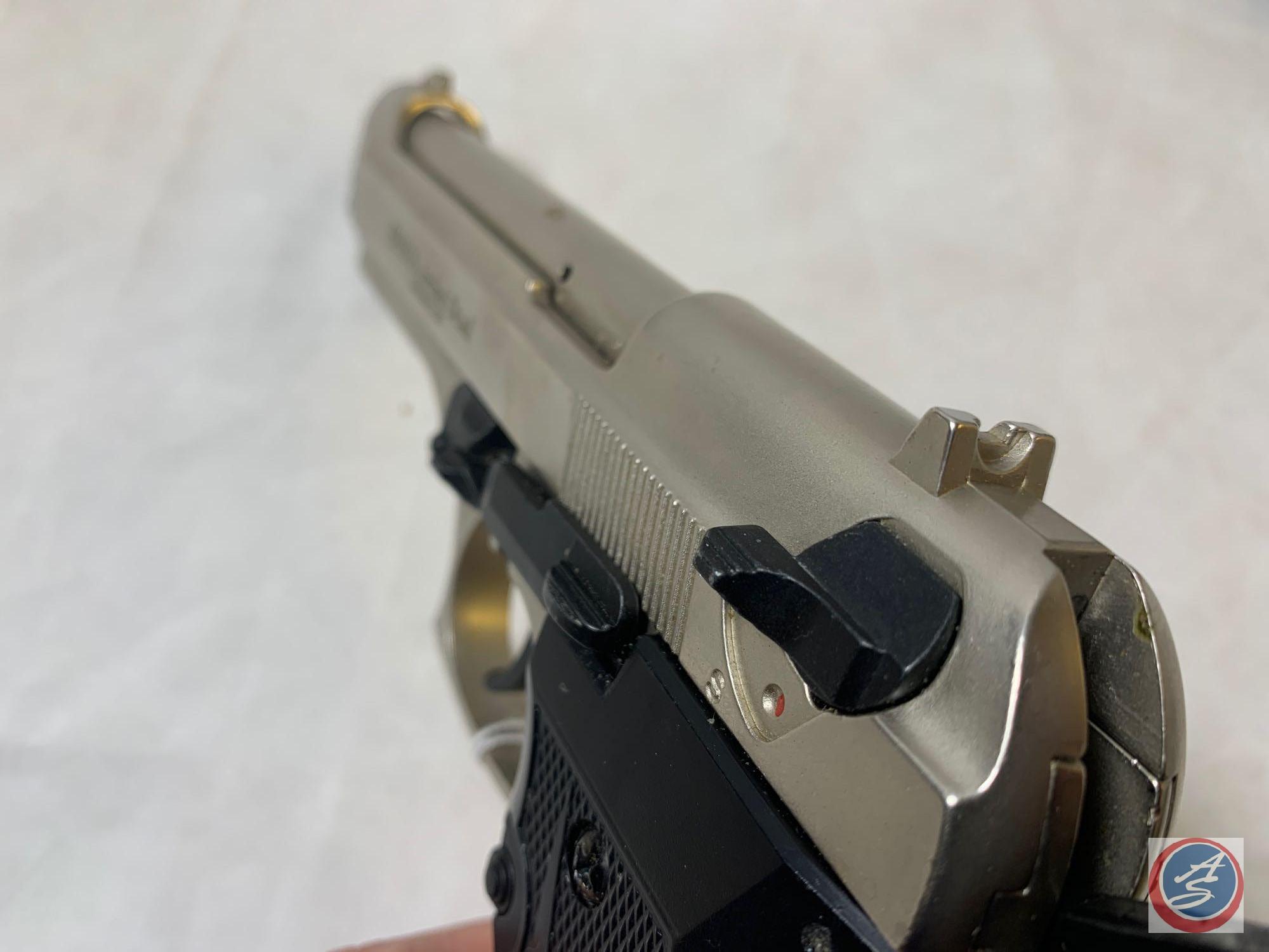 Ekol Model Jackal Dual 9MM Blank Pistol Dual Action Stainless Steel Blank Firing Pistol in Factory