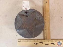 Flint 7 Walling Mfg Co Star wood mill 12 ft Part # B24 Diameter 7 5/8 Thick 3 3/4"... 32 lbs