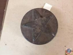 Flint 7 Walling Mfg Co Star wood mill 12 ft Part # B24 Diameter 7 5/8 Thick 3 3/4"... 32 lbs