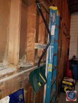 Floor Fan and Snow Shovel